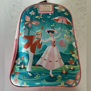 Loungefly Disney Mary Poppins Bert & Mary Mini Backpack - BNWT